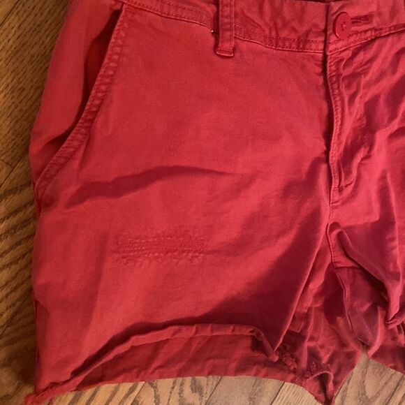 Womens shorts - not sure of brand,size, measures like a 10 - red - Picture 3 of 9